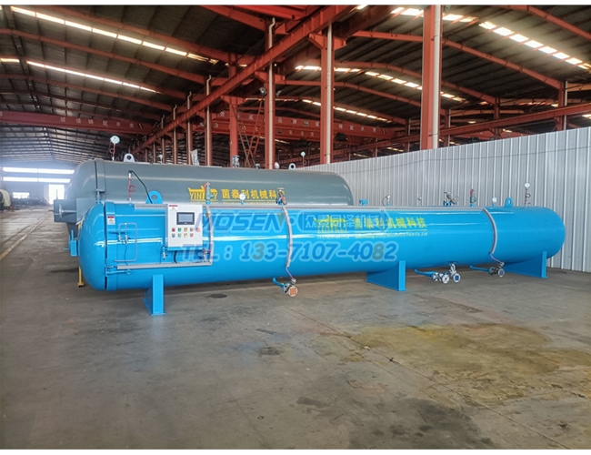 DN800-8200加長型低壓膠管硫化罐